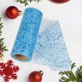 thumbnail image 3 of Cinta de tul con purpurina perfecl 10 yardas 6 pulgadas Azul claro, 3 of 8