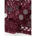 thumbnail image 5 of LMLYSoH Women's Halter Neck Knit Dress Sequin Sleeveless Hollow Out Bodycon Mini Dress Clubbing Dress, 5 of 8
