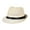 Beige, variant on Mesh Sun Hat for Men Women Fedoras Cowboy Race Day Panama Jazz Hats Summer Beach Short Brimmed Mesh Straw Fedora