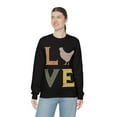 thumbnail image 3 of Vintage Chicken Lover Sweatshirt for Women Chickens Hen Shirt Gift Ideas, 3 of 6