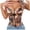 Brown, variant on Sexy Corset Tops for Women Renaissance Floral Bustier Overbust Boned Strapless Lingerie Open Back Lace Up Shapewear (Black, L)