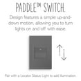 thumbnail image 2 of Legrand Aspd15324 Adorne Paddle 15 Ampere Single Pole/3-Way Light Switch Wall Control -, 2 of 6