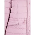 thumbnail image 2 of Women’s Winter Quilted Puffer Coat Fleece Lined Warm Winter Jacket with Removable Faux Fur Hood, 2 of 4