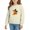 Beige, variant on Generic Girls Sweatshirts Kids Long Sleeve Tops Cute Crewneck Oversized Hoodless Autumn Casual Top Little Girl Clothes