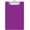 Purple, variant on A5 Small Clipboard 2 Pack, 6 x 9 Plastic Mini Clear Colored Clip Boards with Low Profile Clip, Half-Letter Size for Classroom, Teacher, Students, School & Office Supplies