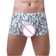thumbnail image 2 of Calzoncillos de natación de secado rápido de aguas termales con cordón a rayas de color sólido de cintura baja para hombres Pompotops qyievc7780, 2 of 8