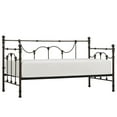 thumbnail image 6 of Weston Home Ossett Antique Finish Shell Motif Metal Twin Daybed, Bronzed Black, 6 of 6