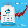 thumbnail image 5 of (5 Pack) Sugar Switch Glycogen Pills, SugarSwitch Capsules Advanced Blood Health Formula Supplement, 60 Capsules per Bottle, 5 of 5