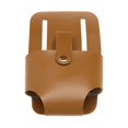 thumbnail image 3 of FashionCha Tape Measure Belt Holder Pouch Electrician Labor Insurance Tool PU Leather Craft Light Brown, 3 of 9