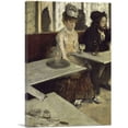 thumbnail image 1 of ARTCANVAS The Absinthe Drinker 1875 Canvas Art Print by Edgar Degas - Size: 40" x 26" (0.75" Deep), 1 of 9