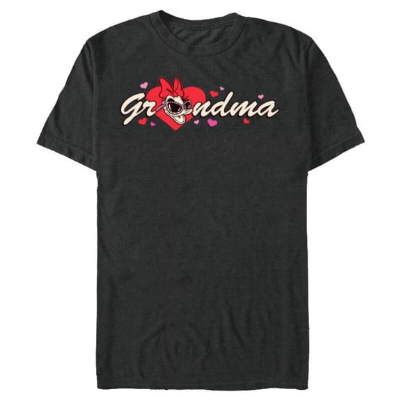 Disney Valentine's Day Grandma Gift Family Matching Trip Standard T-Shirt- Short Sleeve Blended T-Shirt for Adults - Customized-Dark Heather