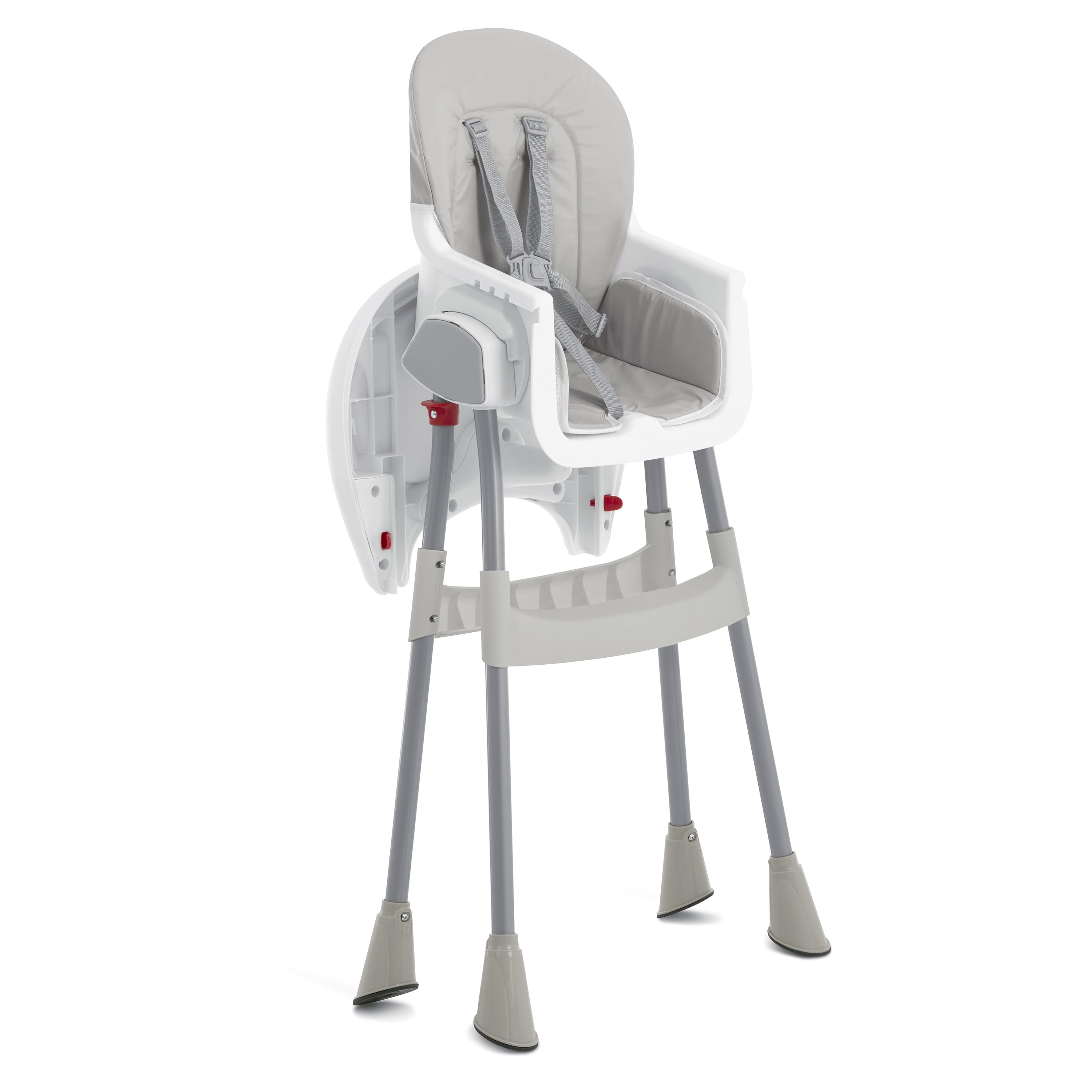 Dream On Me Portable 2-In-1 Table Talk High Chair, Gray