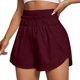 thumbnail image 1 of MKLEKYY Pantalones Cortos Casuales Para Mujer, Para Correr, Entrenamiento, Cintura Elástica, Pantalones Deportivos De Yoga, 1 of 4