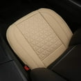 thumbnail image 2 of Faux Leather Front Car Seat Cover Individual Pack Bottom Seat Cushion Cover Non-Slip Universal Fit for Most Cars SUV Truck, 2 of 10