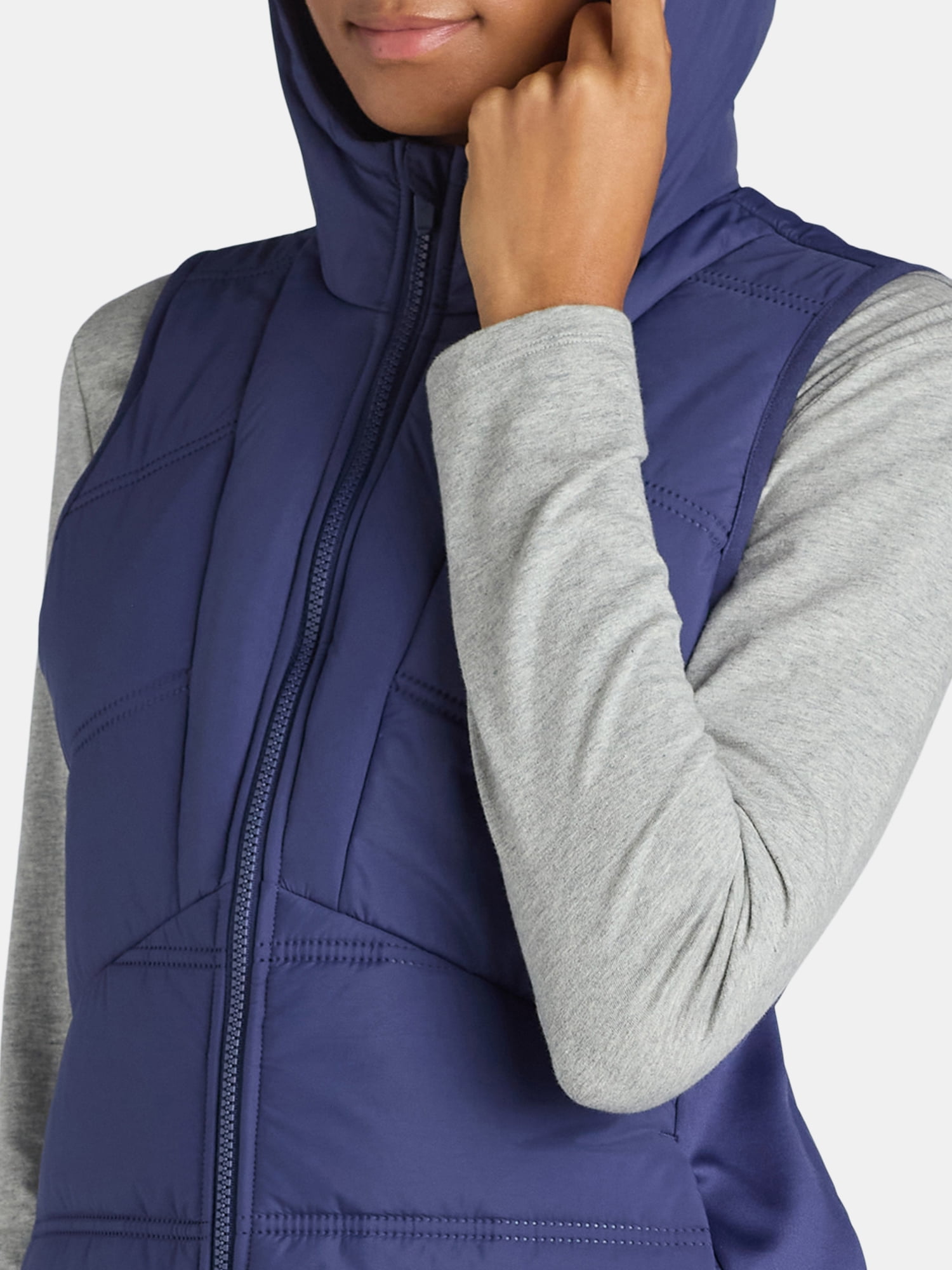 Avia Women's Hooded Quilted Vest, Sizes XS-XXXL