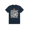 UNCG University of North Carolina at Greensboro Spartans Straight Outta T-Shirt Navy