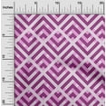 thumbnail image 2 of oneOone Cotton Cambric Purple Fabric Geometric Sewing Fabric By The Yard Printed Diy Clothing Sewing Supplies 56 Inch Wide, 2 of 4