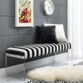thumbnail image 7 of TOV Furniture Envy Paris Velvet/Acrylic Bench, 7 of 7