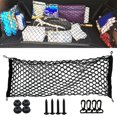 thumbnail image 3 of Elástico Net Mesh Holder Nylon Car Boot Trunk sobre Organizador funciones Accesorios ajustables Se la la adaptaciónción Vehículo Coche DYNWAVEMX Red de carga trasera, 3 of 8