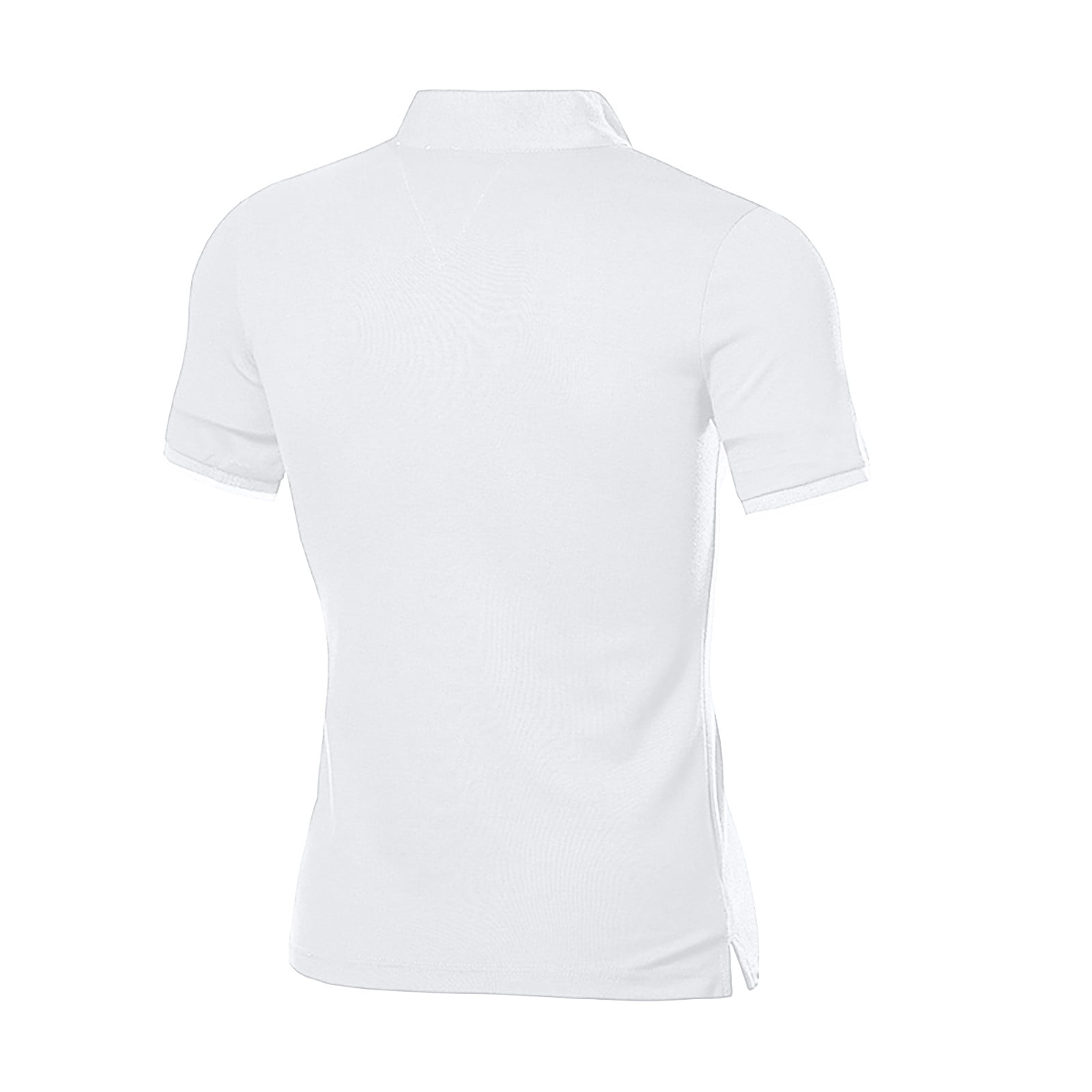 amidoa 5xlt Mens Shirts Big and Tall Short Sleeve Solid Fitness Sport Polo  Shirt Summer Wrinkle-Free Tight Collar Tshirt 
