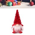 thumbnail image 3 of Decoración de muñecas de gnomo sin rostro, buena suerte, alegría, adornos navideños de moda, muñecas para estantería de alféizar de ventana, rojo, 18x8cm/7,1x3,15 pulgadas, 3 of 7