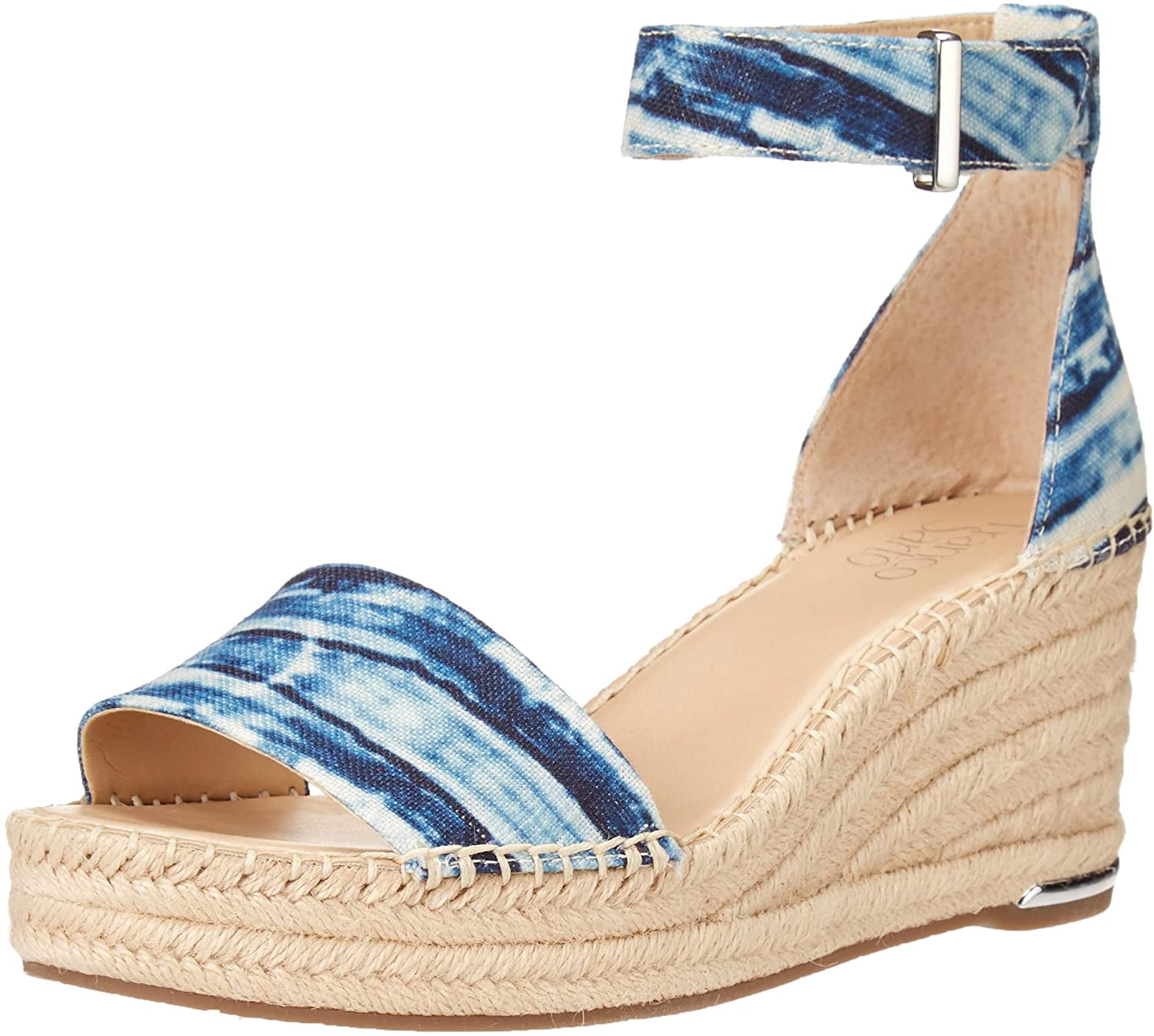 franco sarto blue sandals