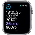 thumbnail image 4 of Restored Premium Apple Watch Series 6 (GPS + Cellular, 44mm) - Silver Aluminum Case with White Band (Refurbished), 4 of 4