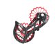 thumbnail image 2 of Greeniant Rodamiento de cerámica de gran tamaño, polea a prueba de herrumbre, jaula de desviador trasero, Kit de rueda de guía de cubo resistente al Ciclismo Negro/Rojo SD1 Greeniant OD024405-02, 2 of 6