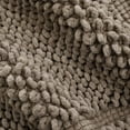 thumbnail image 6 of Jean Pierre New York Sophie Border 100% Cotton Bath Mat - Non-Slip Bath Rug - Brown Cappuccino - 27" x 45", 6 of 8
