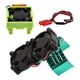 thumbnail image 4 of Ventilador de refrigeración para coche RC 3340, doble ventilador, reparación de componentes para coche RC, fácil de instalar, 540, disipador de , Verde, 4 of 8