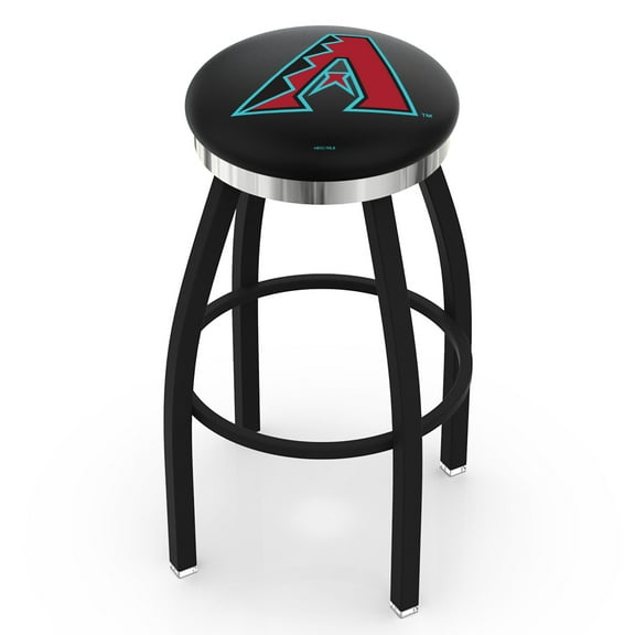 Arizona Diamondbacks 30" Swivel Counter Stool with Chrome Accent