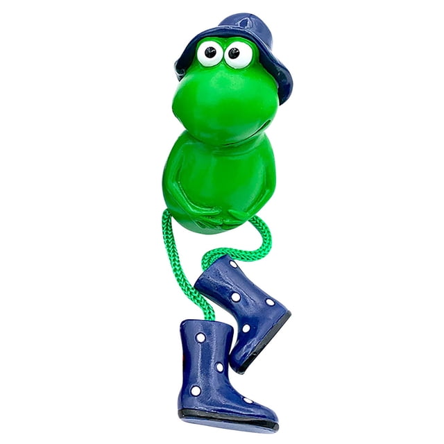 Fiudx Figuras Colgantes de Rana, Bonitas Decoraciones para Jardín, de Resina Resistente a La Intemperie, Alegran Los Espacios Exteriores, Perfectas para Jardines, Patios, Caminos y Uso Interior. Jueg
