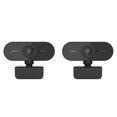 thumbnail image 1 of 2X 1080P Webcam with Microphone HD Webcam USB Camera for PC Laptop, Zoom, Skype, Facetime, , Linux, 1 of 7
