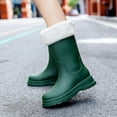thumbnail image 2 of AUXDIQ Rain Boots Women Mid-calf Waterproof Rain Shoes Outdoor Garden Shoes, 2 of 6