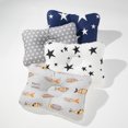 thumbnail image 3 of Almohada moldeadora para bebés, antideflexión de la cabeza, para invierno y verano, de doble propósito, tipo fijo, transpirable, de 0 a 3 años, 3 of 5