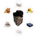 thumbnail image 7 of Yayeee Freestanding Laundry Hamper with Handle Collapsible Large Storage Basket for Clothes, Colorful Skeleton Sun, 7 of 7