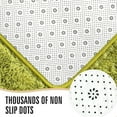 thumbnail image 4 of Noahas Soft Fluffy Area Rug Modern Shaggy Bedroom Rugs for Kids Room Nursery Rug Floor Carpets, 3'x 5',Grass Green, 4 of 7