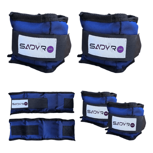Kit par de polainas de 1, 3 y 5kg cada una 18kg total