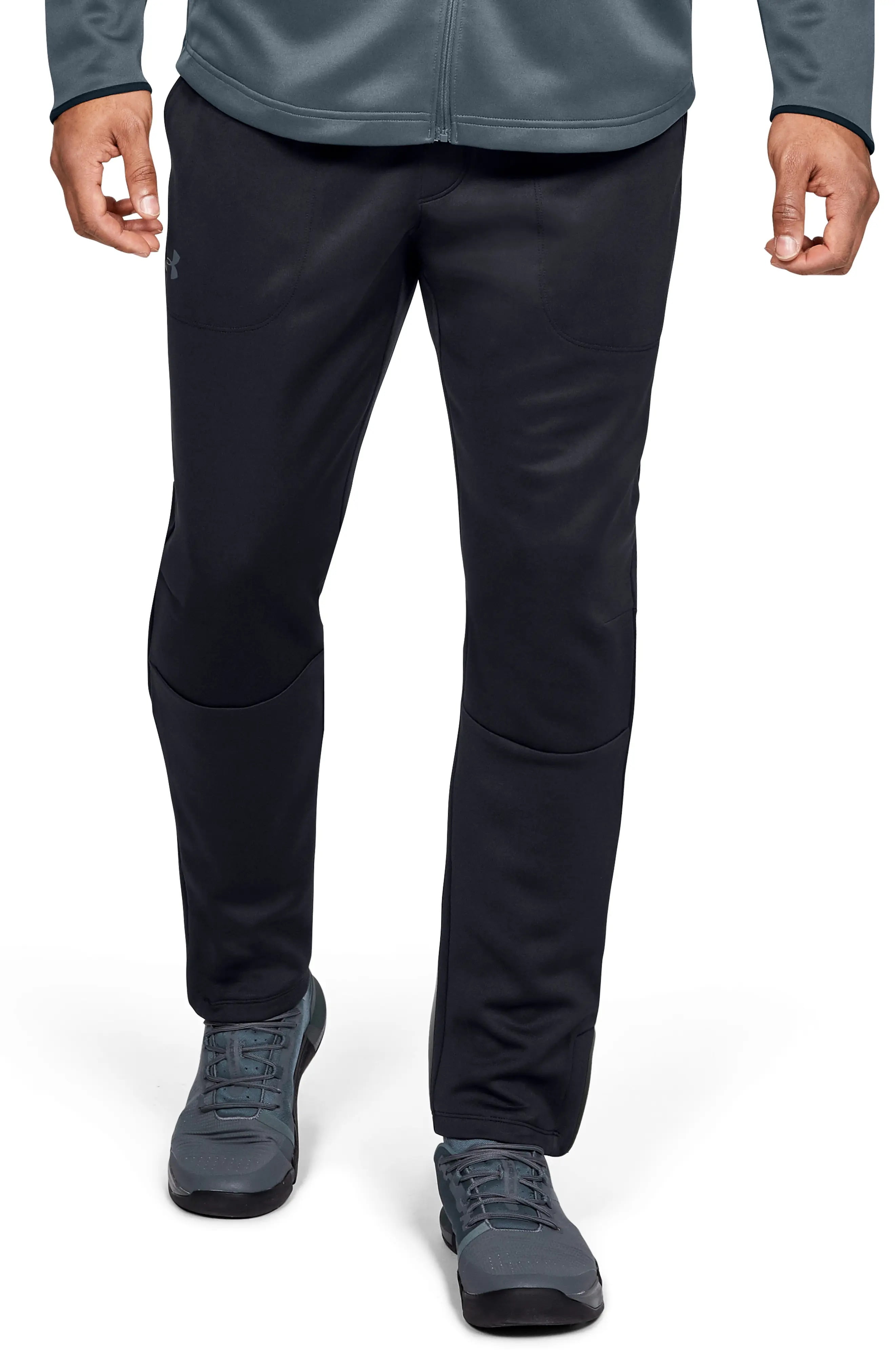 Under Armour Mens Activewear Ankle Zip MK-1 Warm-Up Pants