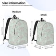 thumbnail image 3 of Yiaed Retro Snake Print Backpack, Premium Laptop Backpack, Travel Backpack for Women, Lightweight Backpacks, Comfortable Back Pack-Small, 3 of 7