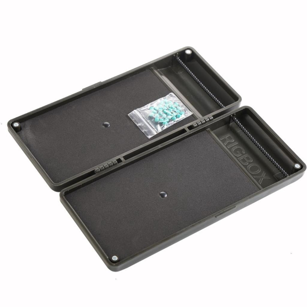 Anglers Tackle Storage Box Features Closure Storage 62 Leader ABS for Fishing Rigs Gear Organization