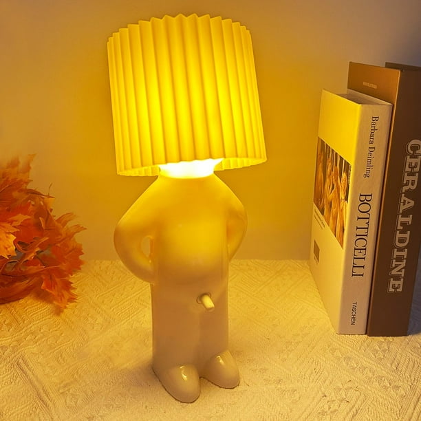 Lámpara de mesa para niño tímido, lámpara de noche con interruptor D*ck de encendido/apagado, luz nocturna especial con forma de hombre divertido, regalo con sentido del humor para cumpleaños, Día de