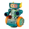 thumbnail image 4 of Juguete de robot de engranaje mecánico transparente con iluminación Sunnimix Juguetes de engranajes mecánicos, 4 of 8