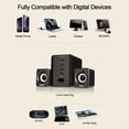 thumbnail image 5 of 3W Treble And Bass Independent Adjustment Mini Subwoofer, Rear 3 Inch Bass Speaker DV 5V And USB 5V Wired Speaker, Tablet PC for Cellphone, 5 of 9
