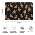 thumbnail image 3 of Pitbull Dog and Footprint Bathroom Rugs Mat,Non Slip Microfiber Bathroom Rug,Rubber Backing,Soft Bathroom Mats for Bathroom Floor,Tub and Shower,17x27in(43x68cm), 3 of 5