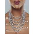 thumbnail image 7 of Gold Chain - Womens Solid Franco Chain 10K/14K White Gold, 7 of 7