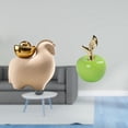 thumbnail image 2 of Mini estatua de animal,Mini estatua de animal para decoración del hogar,manualidades artísticas,Estatua,Escultura de fruta artificial,estatua y artesanía,Colección de figuras de cerámica, 2 of 8