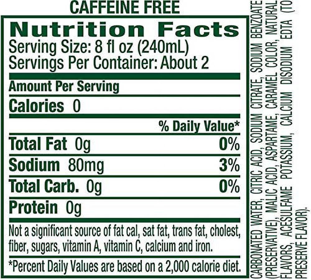 Canada Dry Diet Ginger Ale, 20oz Bottle (Pack of 8, Total of 160 Oz)