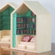 thumbnail image 5 of Mini Casa Con Estantería, Kit De Mini Rincón Para Libros De Madera De Pino, Ambiente Artístico Fácil De Mantener Para Librería Y Dormitorio, 5 of 7