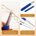 thumbnail image 5 of 3 Pcs Coil Jig Wire Looping Winding Rod Step Mandel Stick Jump Ring Forming Tool for Jewelry Making Wrapping 1.5-10 mm, 5 of 5